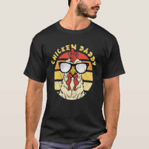Mens Chicken Daddy Chickens T-Shirt