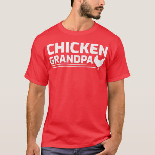 Mens Chicken Farmer Retro Best Chicken Grandpa Fat T-Shirt