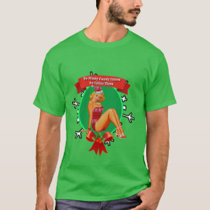 Mens Christmas Gift SO MANY CANDY CANES T-Shirt