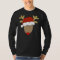 Mens Christmas Long Sleeve t-shirt reindeer deer