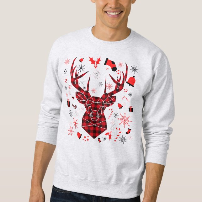 Men's Christmas Sweat Shirt (Front)
