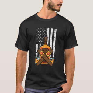 Mens Cigar Bourbon Fathers-Day 2021 Cool Daddy Dad T-Shirt