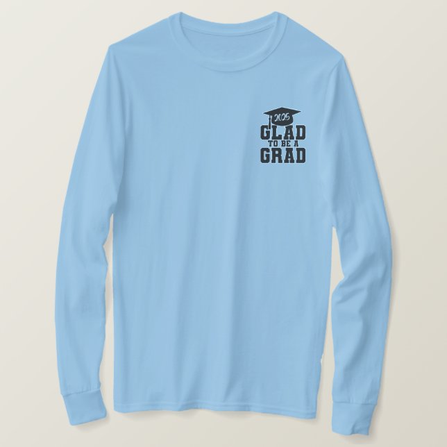 Men's Class of 2025 Long Sleeve Shirt (Design Front)