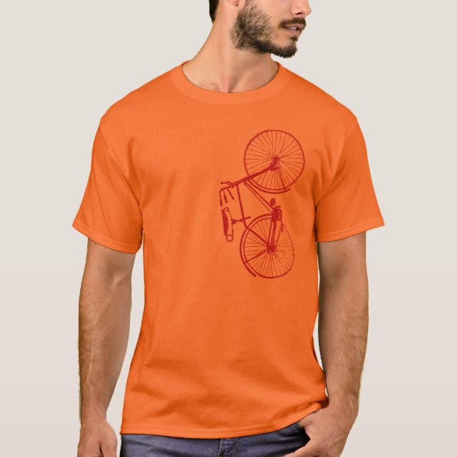 Men's Classic bicycle t-shirt (Front)