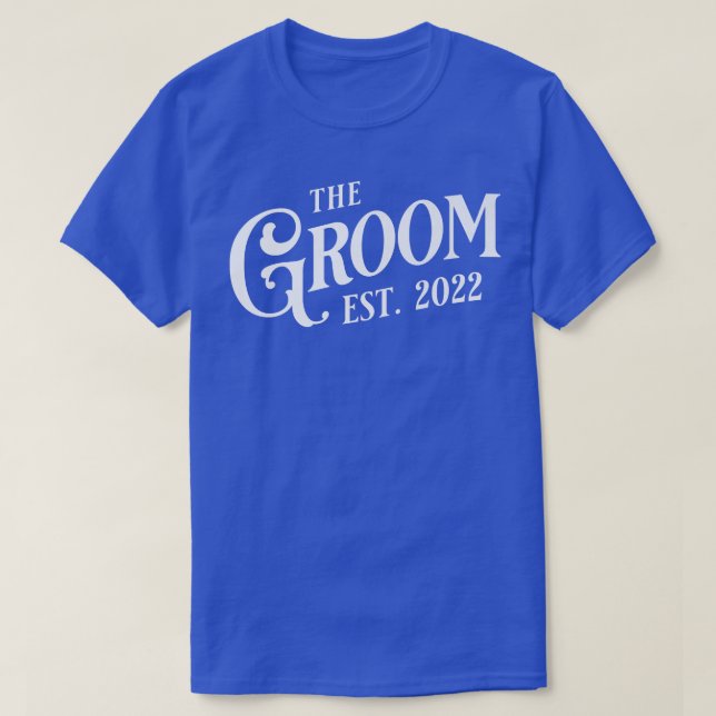 Mens Classic Groom Est  T-Shirt (Design Front)