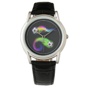 Men's Classic Watch-Soccer Balls Watch