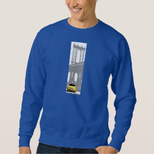 Mens Clothing New York City Nyc Yellow Taxi Men's Sweatshirt