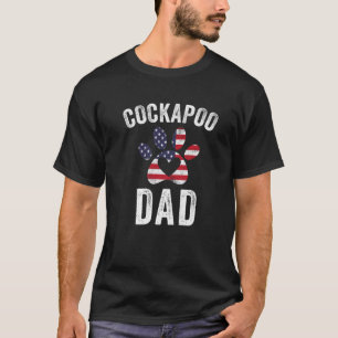 Mens Cockapoo Dad Daddy Cockapoo Lovers Owners USA T-Shirt