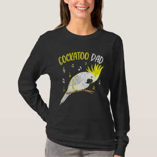Mens Cockatoo Dad Parrot Bird Men T-Shirt