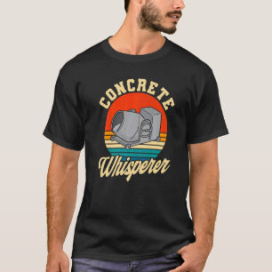 Mens Concrete Worker Concrete Whisperer Vintage Co T-Shirt