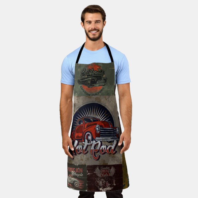 Mens Cooking Apron (Worn)
