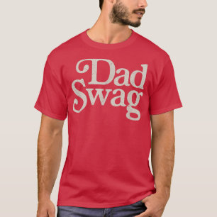 Mens Cool Dad Swag Retro Fathers Day 651  T-Shirt