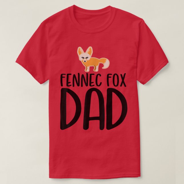 Mens Cool Fennec Fo Dad  T-Shirt (Design Front)