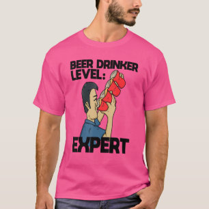 Mens Cool Statement Beer   Drinking Alcohol Party  T-Shirt