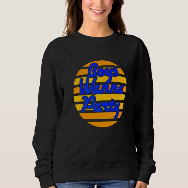 Mens Cool Statement Drinking Alcohol Party Holiday Sweatshirt (Front)