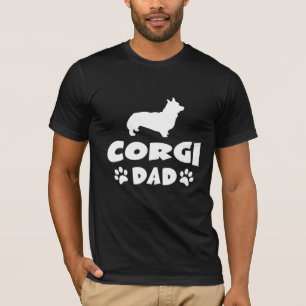 Mens Corgi Dad Dog For Men T-Shirt