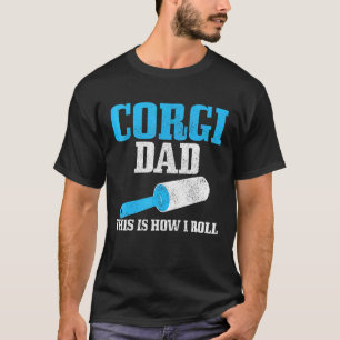 Mens Corgi Dad Dog Hair Beagle T-Shirt