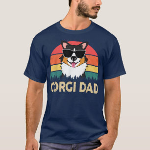 Mens Corgi   Tricolor Corgi Dad Gifts for Lovers  T-Shirt