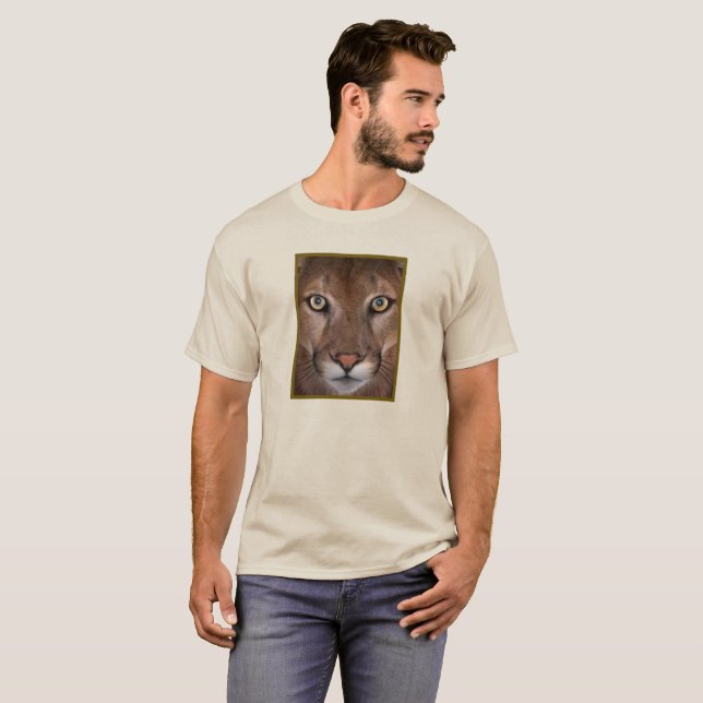 Men's cougar t-shirt (Front Full)