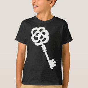 Mens couples matching outfit key and ball chain T-Shirt
