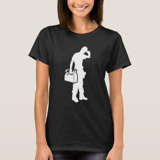 Mens Craftsman Retro Graphic Electrician Worker To T-Shirt