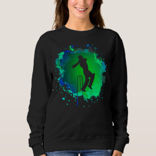Mens Cricket Batsman Tshirt for Cricketer Boys Cri