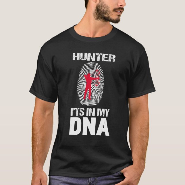 Mens Crossbow Hunting Is In My Dna   Hunting Men T-Shirt (Front)