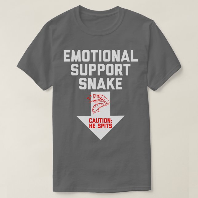 Mens Crude Humour Inappropriate Emotional Support  T-Shirt (Design Front)