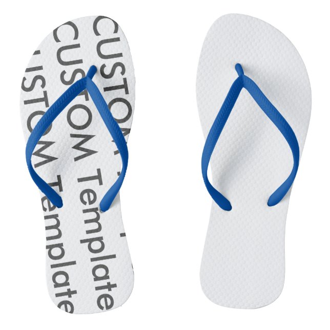 Men's Custom Thong Havaianas® Style Flip Flops (Footbed)