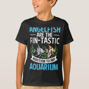 Mens cute angelfish fish owner aquarium fish lover T-Shirt