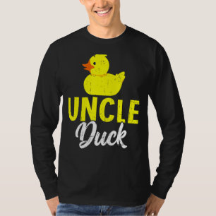 Mens Cute Duckling Duckies Uncle Duck Father's D T-Shirt
