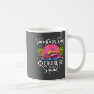 Mens Cute Valentines Day Cruise Squad 20026 Design Coffee Mug