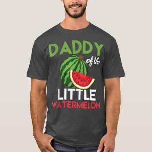 Mens Cute Watermelon Daddy Design Dad For Men  T-Shirt