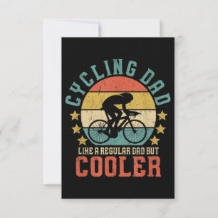 Mens Cycling Dad Bike Rider & Cyclist Father's Day Card