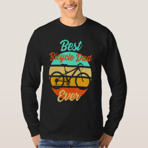 Mens Cyclist Papa Father Father's Day Downhill Ebi T-Shirt