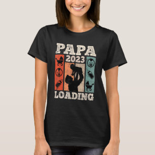 Mens Dad 2023 Loading Dad To Be 2023 4 T-Shirt