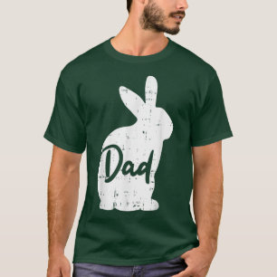 Mens Dad Bunny Easter Day Cute Rabbit Daddy Papa F T-Shirt