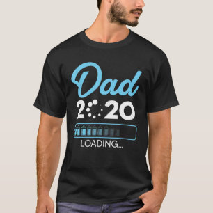 Mens Dad Est 2020 T Loading Future New Daddy Baby  T-Shirt