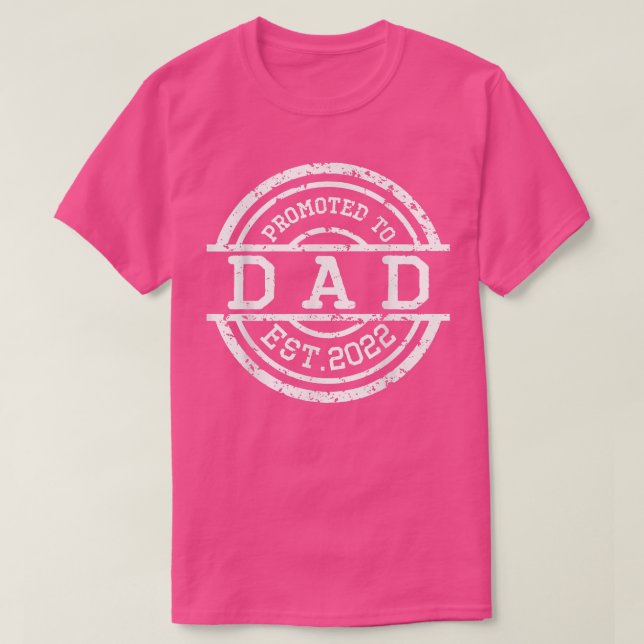 Mens Dad Est T-Shirt (Design Front)