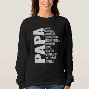 Mens Dad Father's Day Best Dad Expectant Father So Sweatshirt