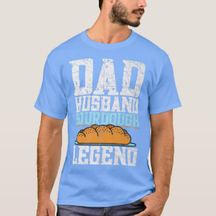 Mens Dad Husband Sourdough Legend Bread Baking Br T-Shirt