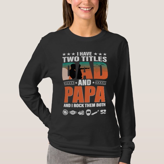 Mens    Dad Kid Fathers Day Graphic T-Shirt (Front)