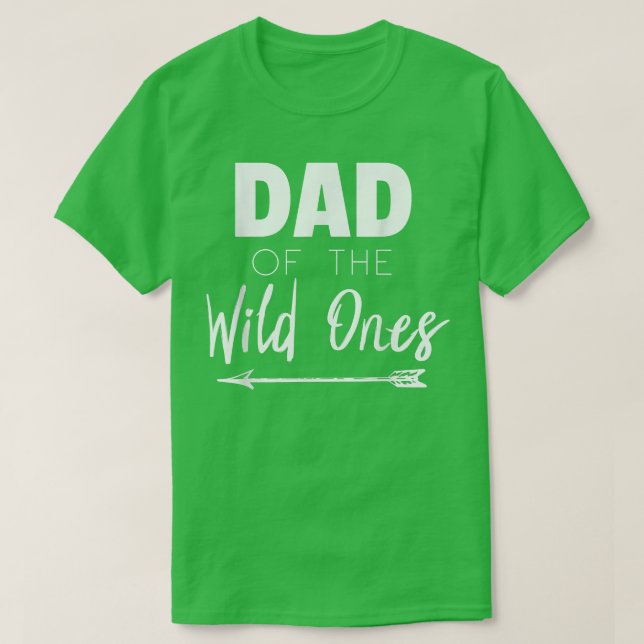 Mens Dad Of The Wild Ones Father Couples s  T-Shirt (Design Front)