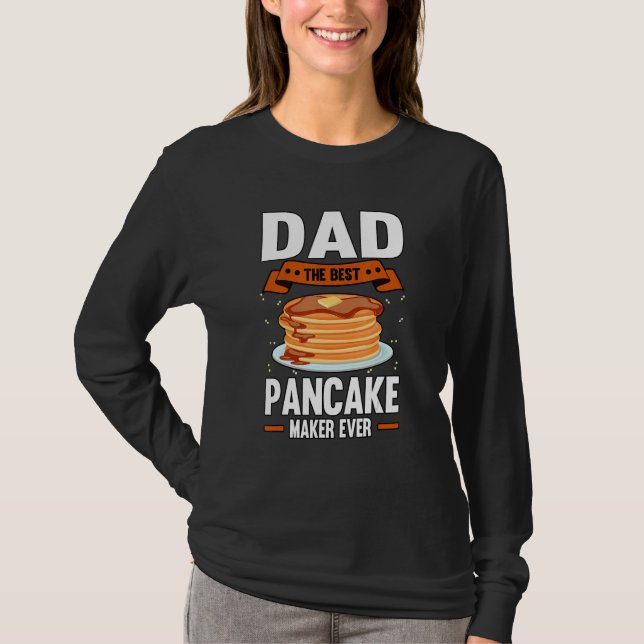 Mens Dad Pancake Maker T-Shirt (Front)