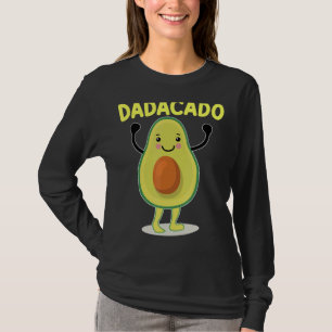 Mens Dadacado Avocado Dad Father's Day T-Shirt