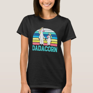 Mens Dadacorn Magical Daddy Unicorn Best Dad Ever  T-Shirt