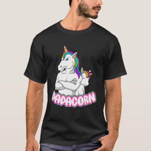 Mens Dadacorn Papacorn Dad Father T-Shirt