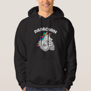 Mens Dadacorn Unicorn Dad 1 Hoodie