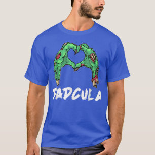 Mens Dadcula Lazy Halloween Costume Funny Pun Mons T-Shirt