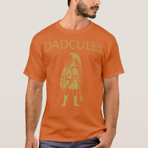 Mens Dadcules Legendary Dad Father Greek God Hercu T-Shirt